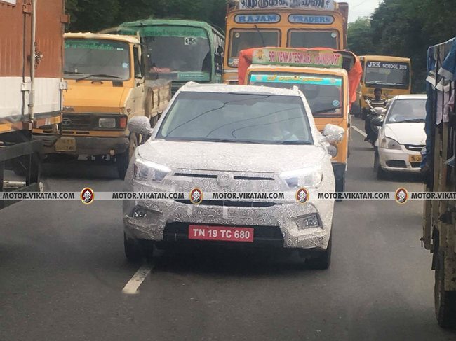 Ssangyong Tivoli spied once again (2)