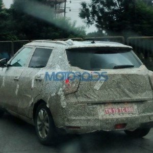 Ssangyong Tivoli spied yet again