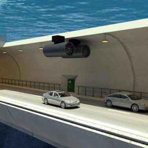 Underwater floating tunnel Norway