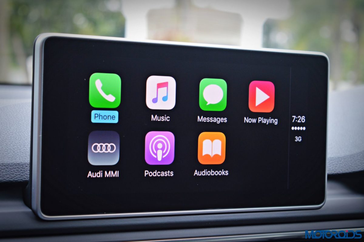 Audi A Carplay Interface