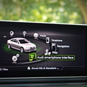 Audi A MMI Screen