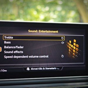 Audi A MMI Screen