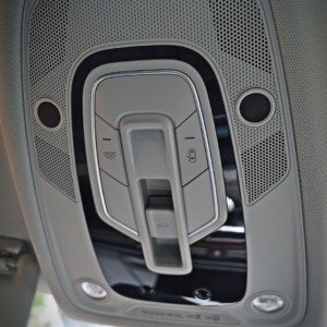 Audi A Sunroof control panel
