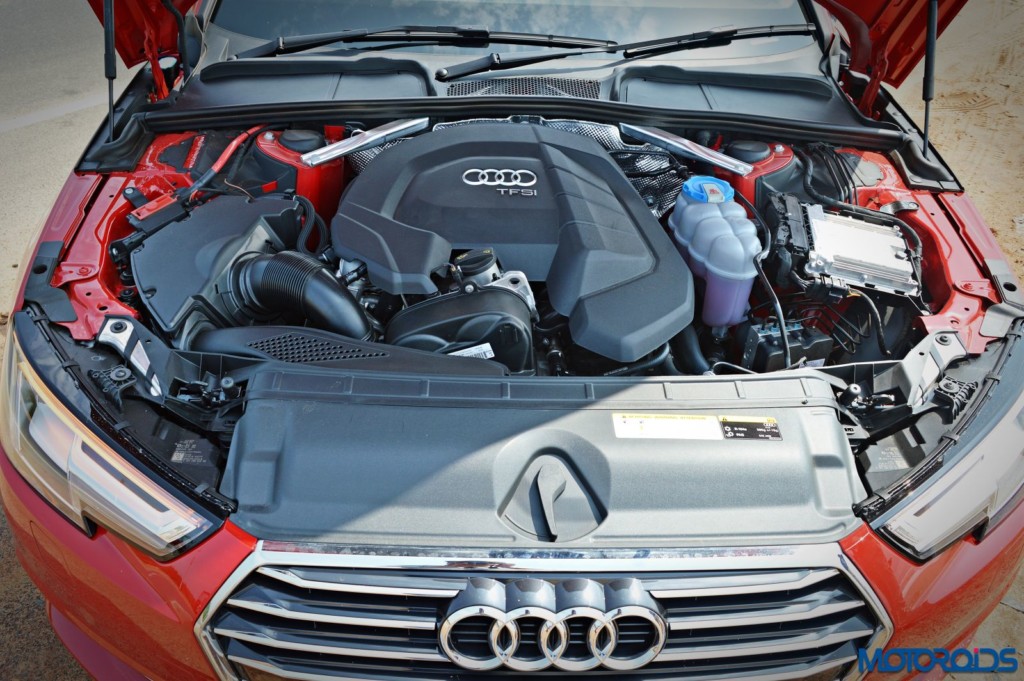 2016 Audi A4 engine bay(100)