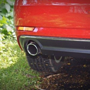 Audi A exhaust tip