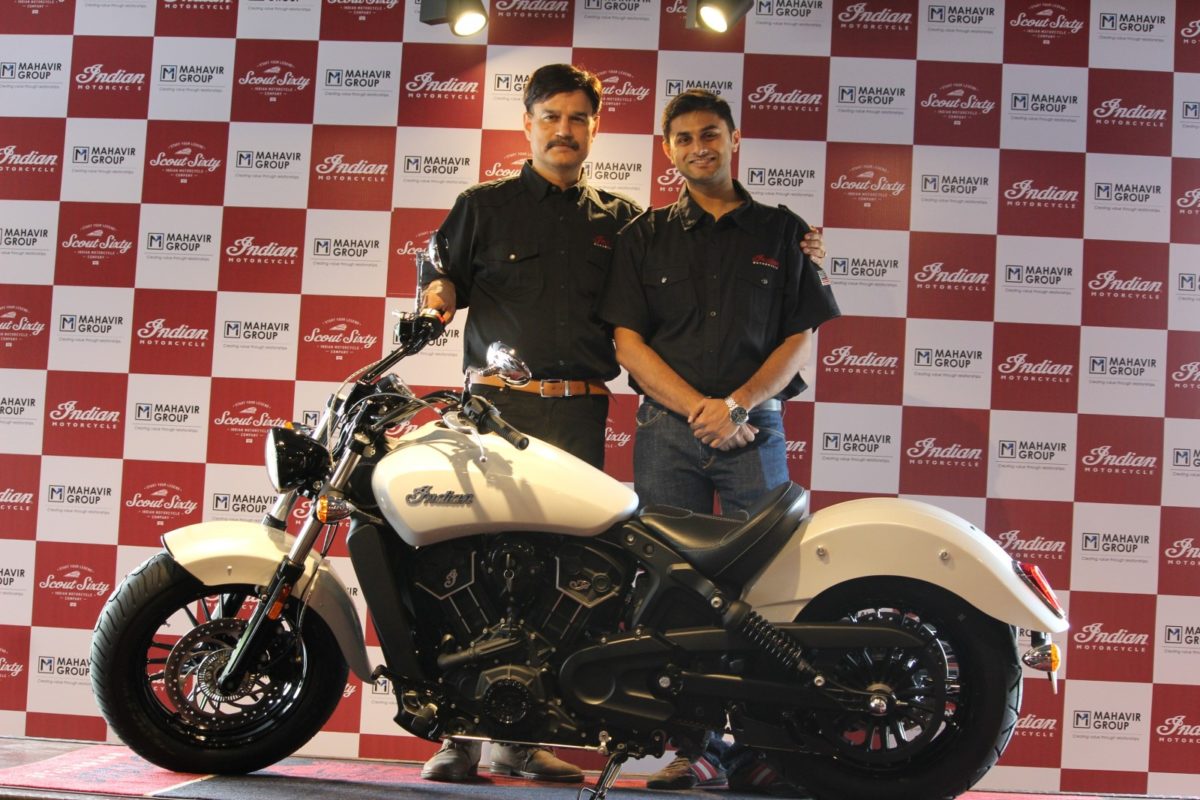 Indian Scout Sixty from Indian Motorcycle launched in Hyderabad