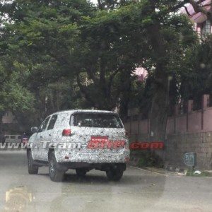Toyota Fortuner spied testing