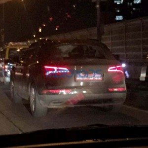 Audi Q spied in India