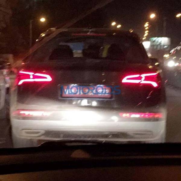 Audi Q spied in India