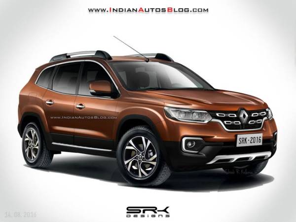 Renault Duster rendering