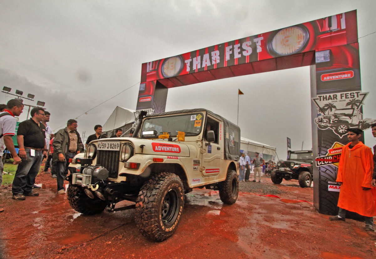 Goa&#;Thar&#;ifiedasMahindraConcludestheTharFest