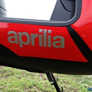 Aprilia SR  Review Details Footboard Graphics
