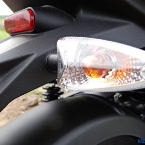 Aprilia SR  Review Details Rear Blinkers