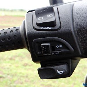 Aprilia SR  Review Details Switchgear