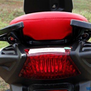 Aprilia SR  Review Details Tail Light