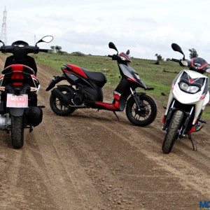 Aprilia SR  Review Still Shots