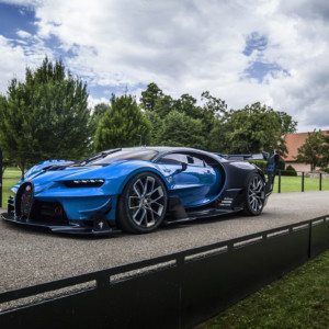 Bugatti Chiron Show Car And Vision GT Concept