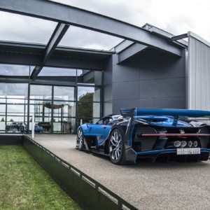 Bugatti Chiron Show Car And Vision GT Concept