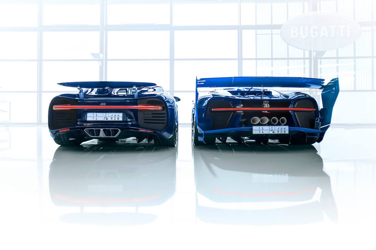 Bugatti Chiron Show Car And Vision GT Concept