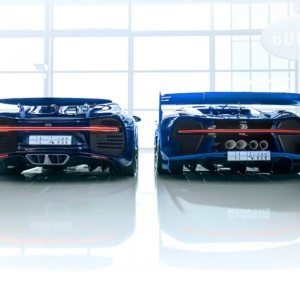 Bugatti Chiron Show Car And Vision GT Concept