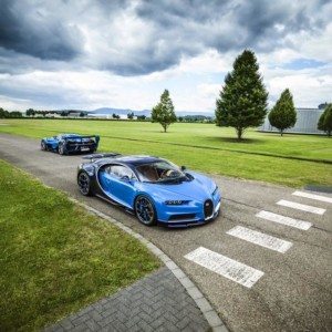 Bugatti Chiron Show Car And Vision GT Concept