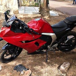 Customised Yamaha Fazer Saurav Verma