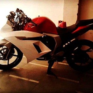 Customised Yamaha Fazer Saurav Verma