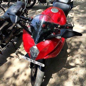 Customised Yamaha Fazer Saurav Verma