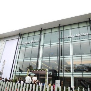 Emerald Motors partners with Mercedes Benz India to inaugarate the largest S luxury car dealership in Ahmedabad Gujarat