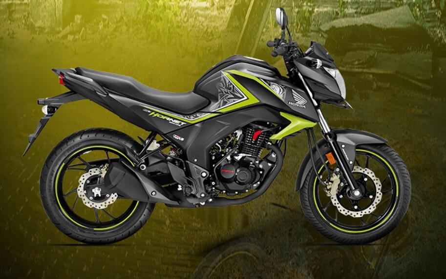 Honda Cb Hornet 160r Introduced In New Striking Green And Mars