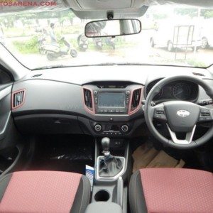 Hyundai Creta Anniversary Edition interior
