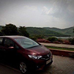 Jazzing in Jaipur Celebrating the new Honda Jazzs first anniversary in India
