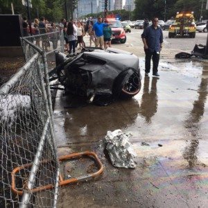 Lamborghini Huracan Crash Chicago