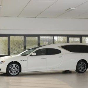 Maserati Ghibli hearse