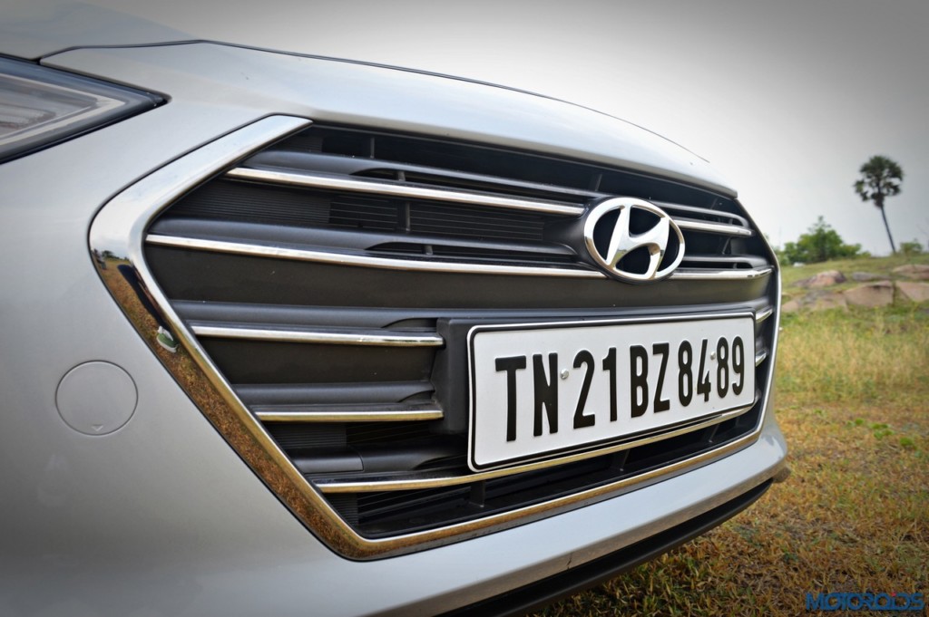 New Hyundai Elantra grille