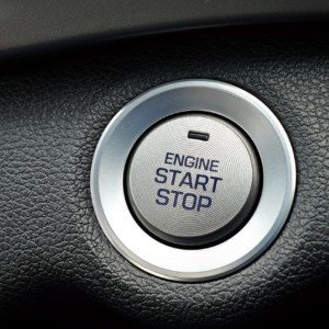 New Hyundai Elantra push button start