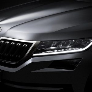 Skoda Kodiaq grille