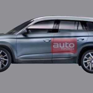 Skoda Kodiaq render