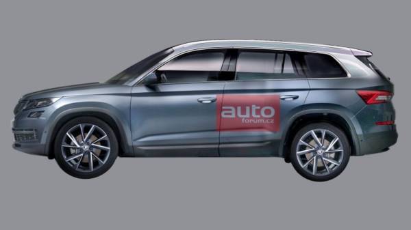 Skoda Kodiaq render