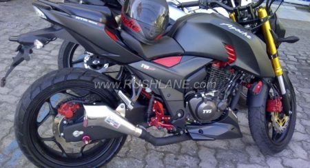 TVS Apache RTR 200 4V modified in Indonesia (2)