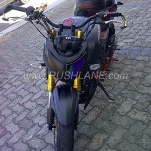 TVS Apache RTR  V modified in Indonesia