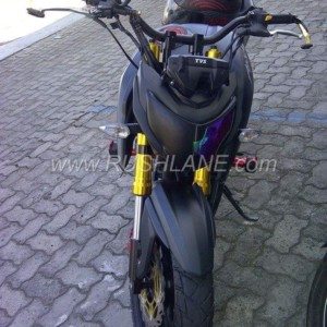 TVS Apache RTR  V modified in Indonesia
