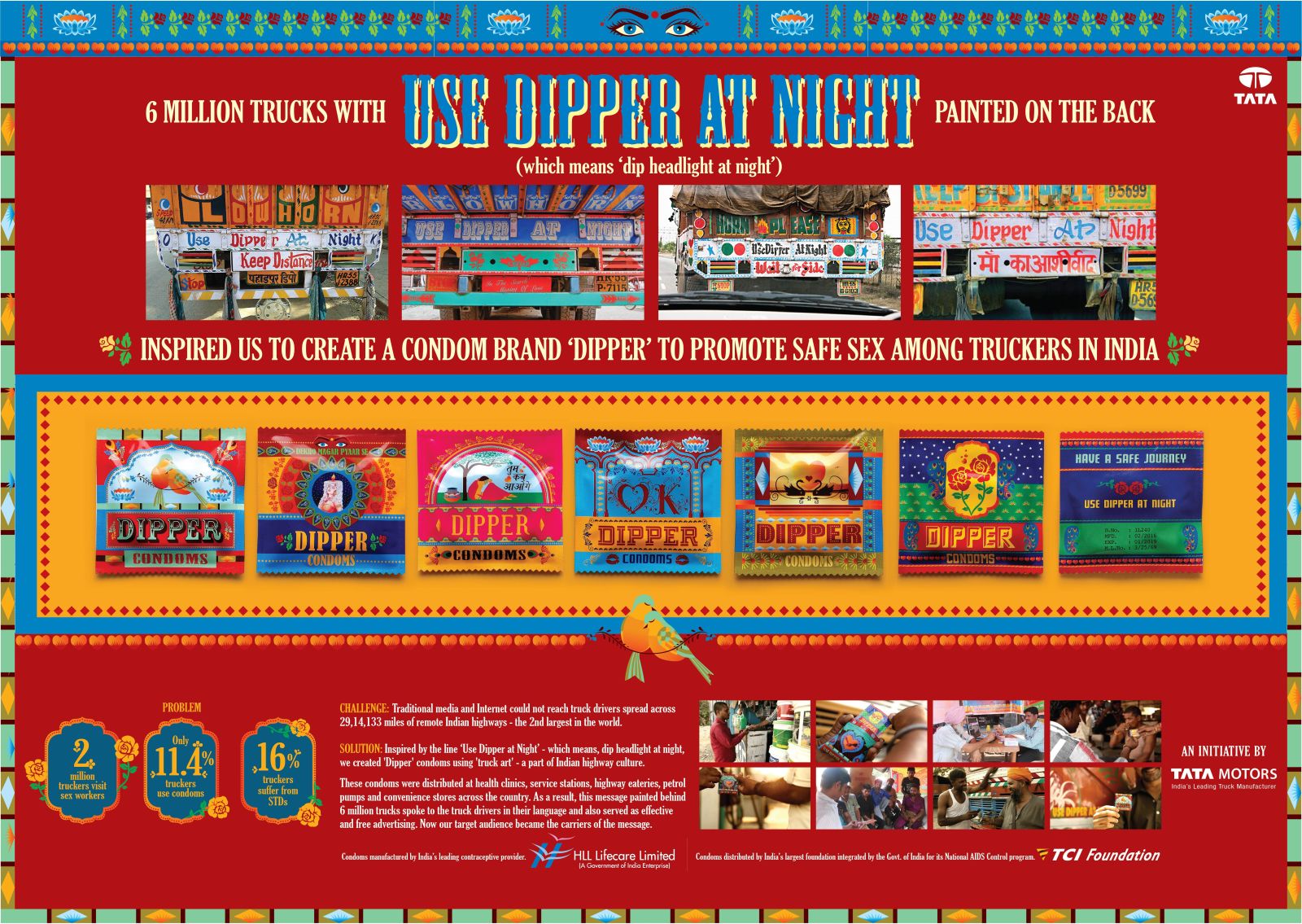 Tata Motors 'Use Dipper At Night' campaign promotes safe sex among truck drivers (4)