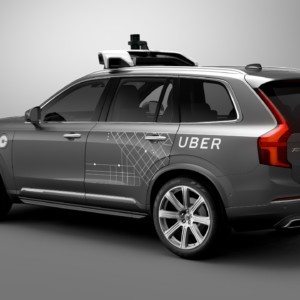 Uber Volvo autonomous XC