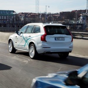 Volvo XC Drive Me test vehicle