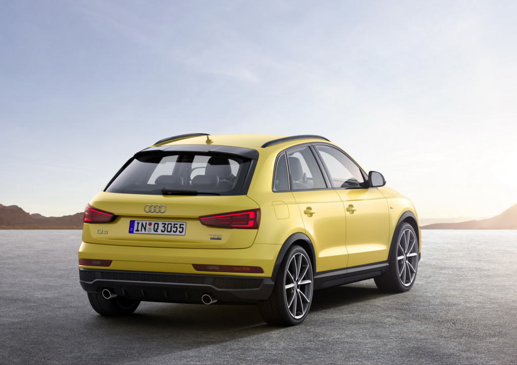 Audi Q3 2.0 TFSIStatic photo, Colour: Tukan Yellow