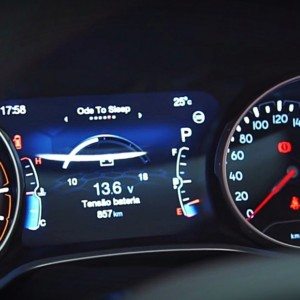 Jeep Compass instrument cluster