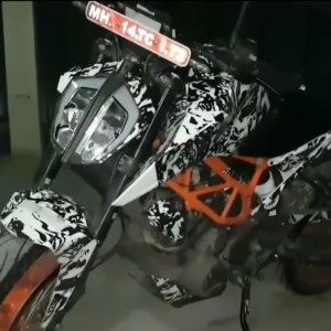 KTM Duke  spotted again