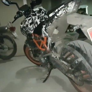 KTM Duke  spotted again