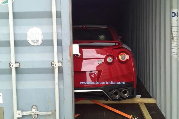 Nissan GT R spied in India